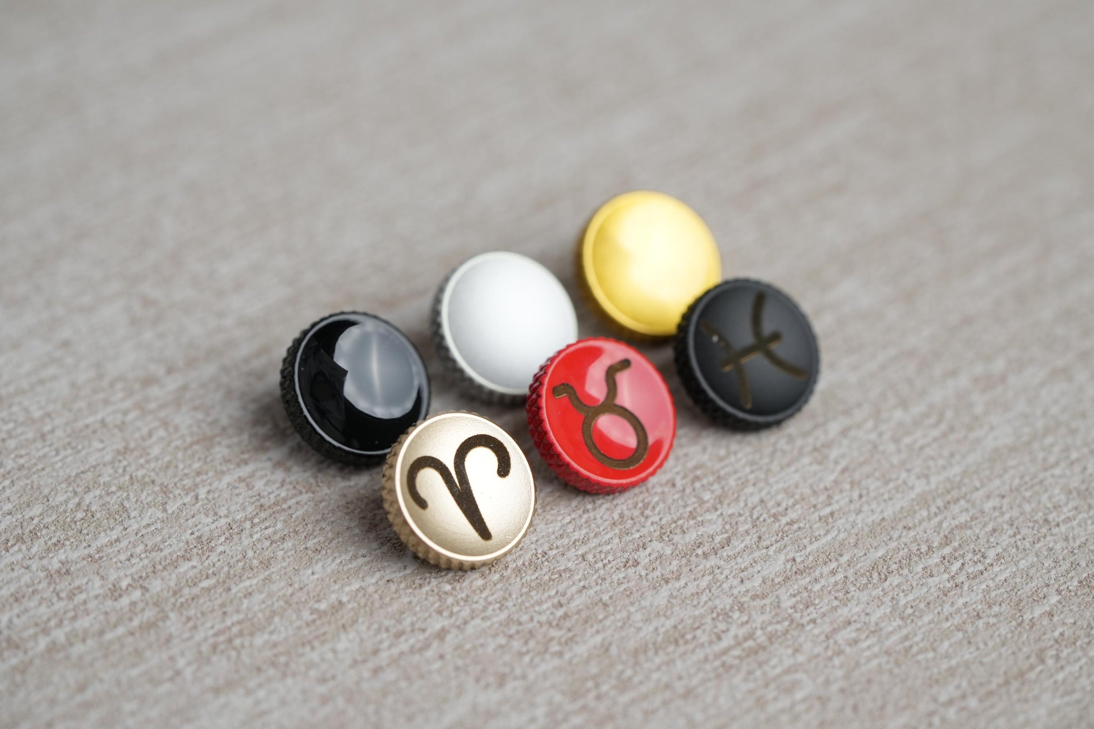 Star Sign Relax Buttons - Personalized and Unique for Your Camera!