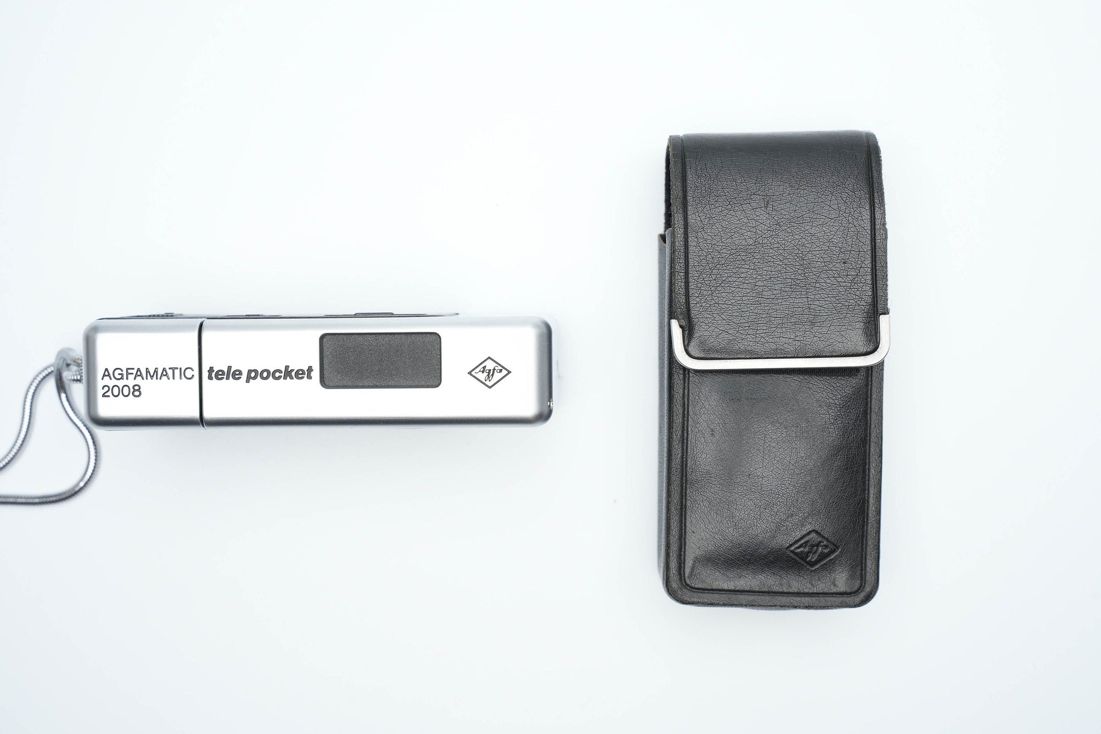 Agfamatic 2008 Pocket with protective cover - 110 film camera