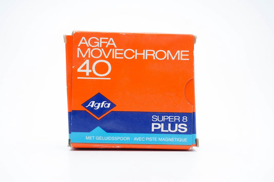Agfa Moviechrome 40 Super 8 Plus – Expired Color Film with Sound Track
