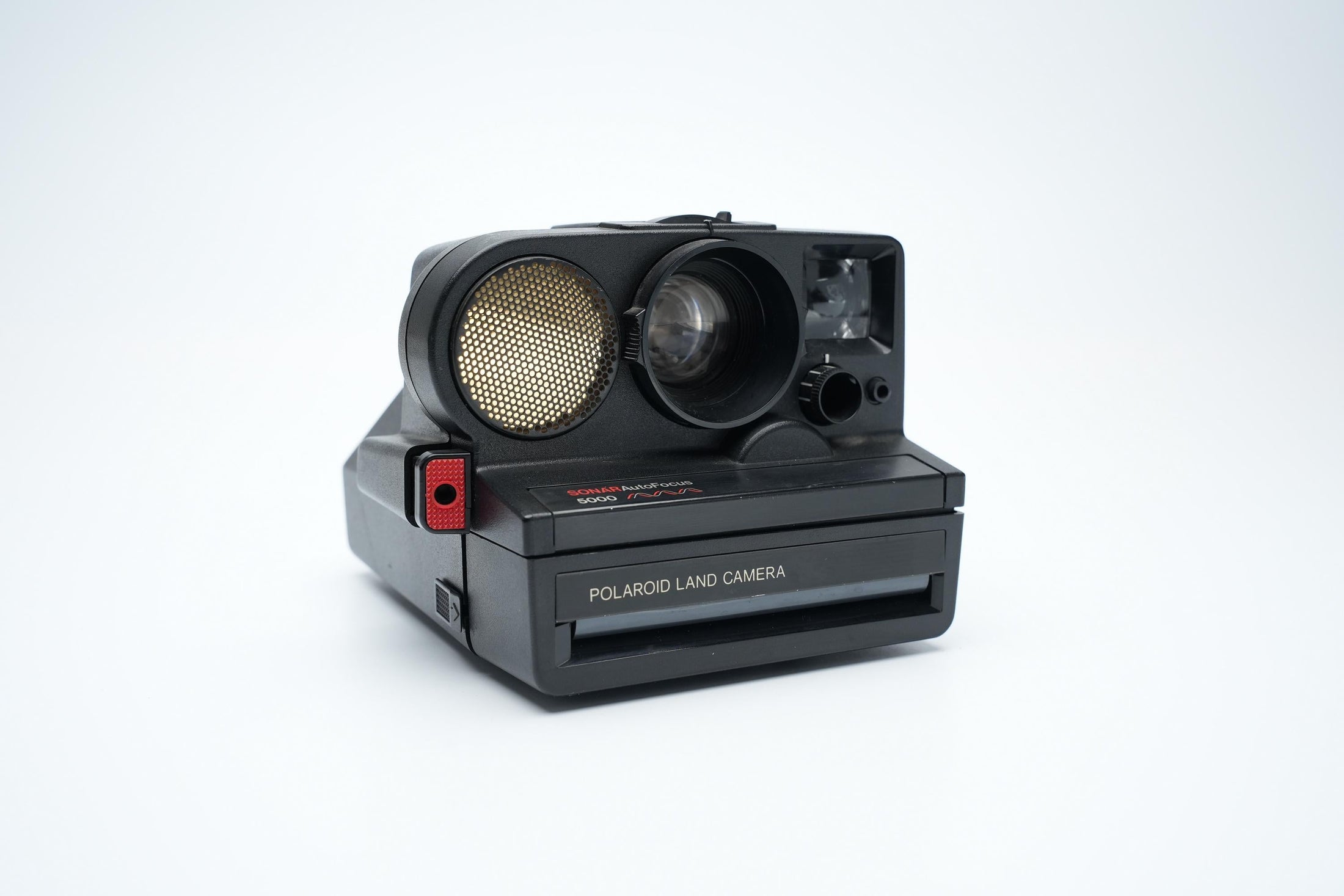 Polaroid Sonar AutoFocus 5000 Land Camera - Vintage Instant Camera with Automatic Focus from the 1980s