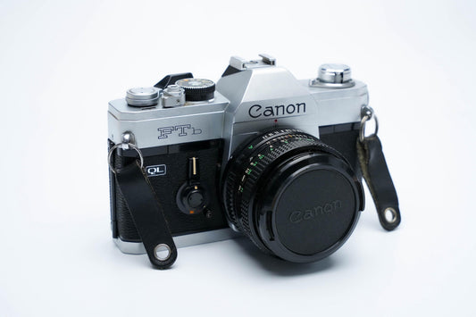 Canon FTb + 50mm f/1.8 + Free Kodak Gold 35mm