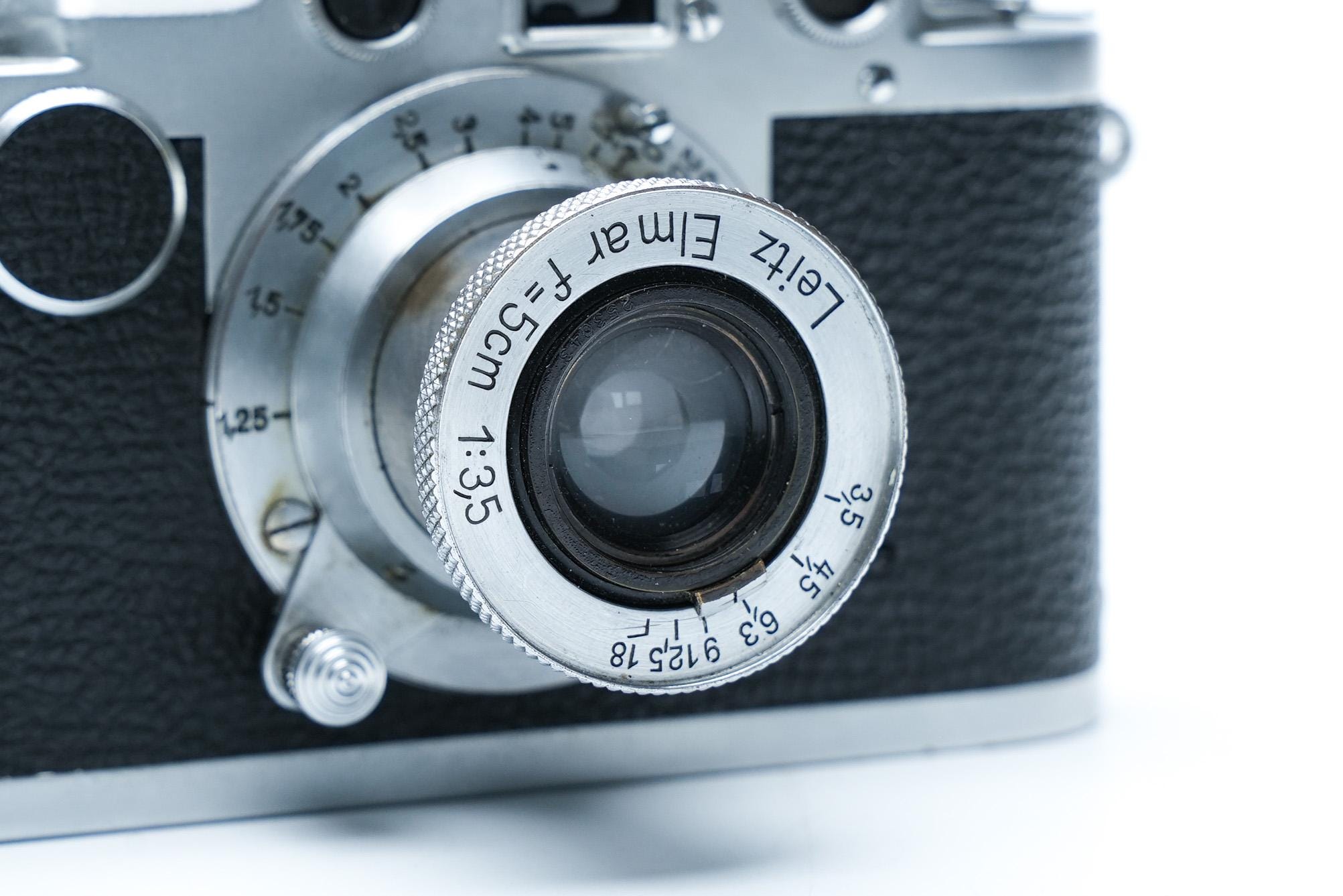 Leica IIIc 570404 – meetzoekercamera – jaren 1940 – Leitz Elmar 50mm f/3.5