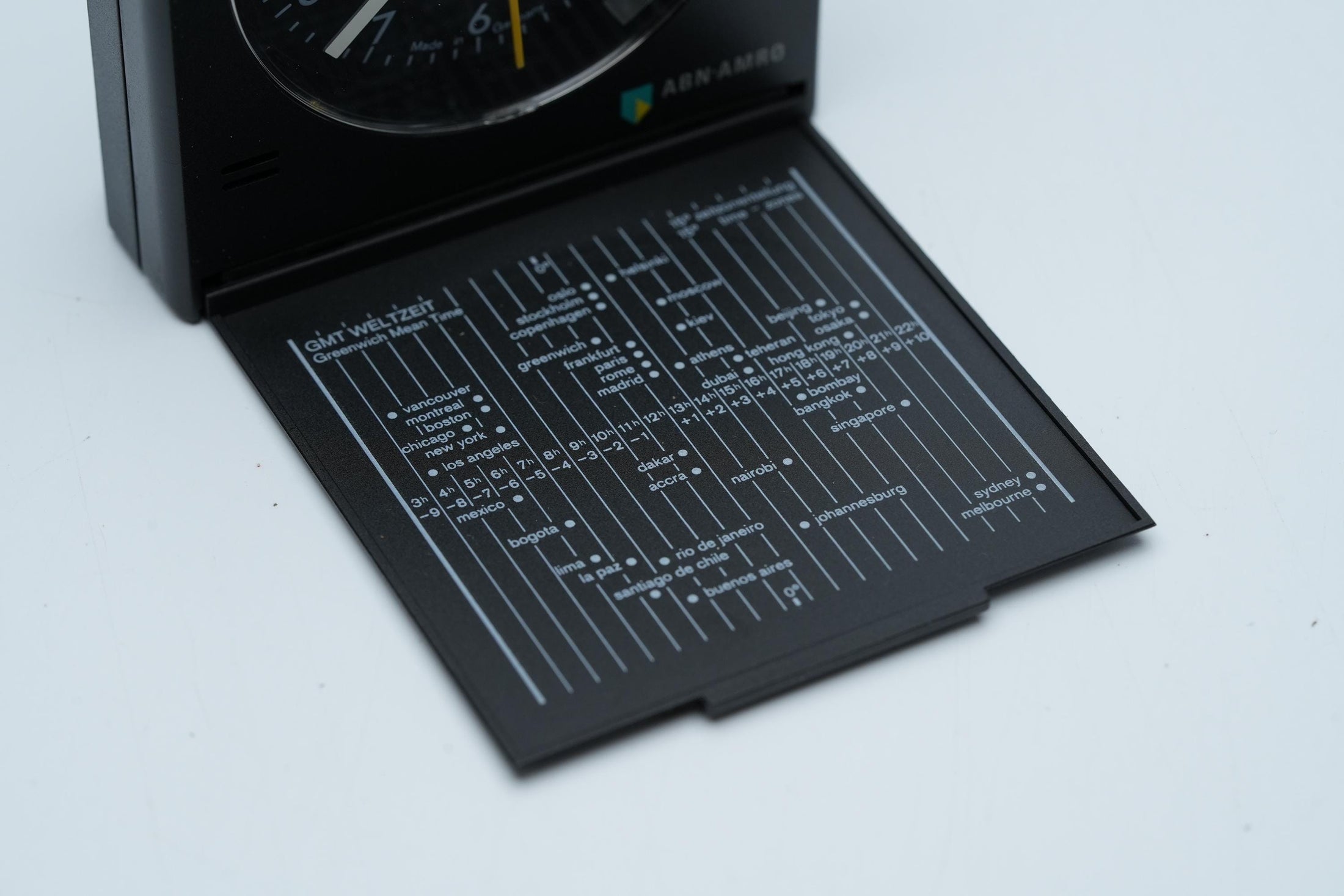 Braun AB 314 SL Quartz Reisklok – Exclusieve ABN Amro Uitgave, Made in Germany