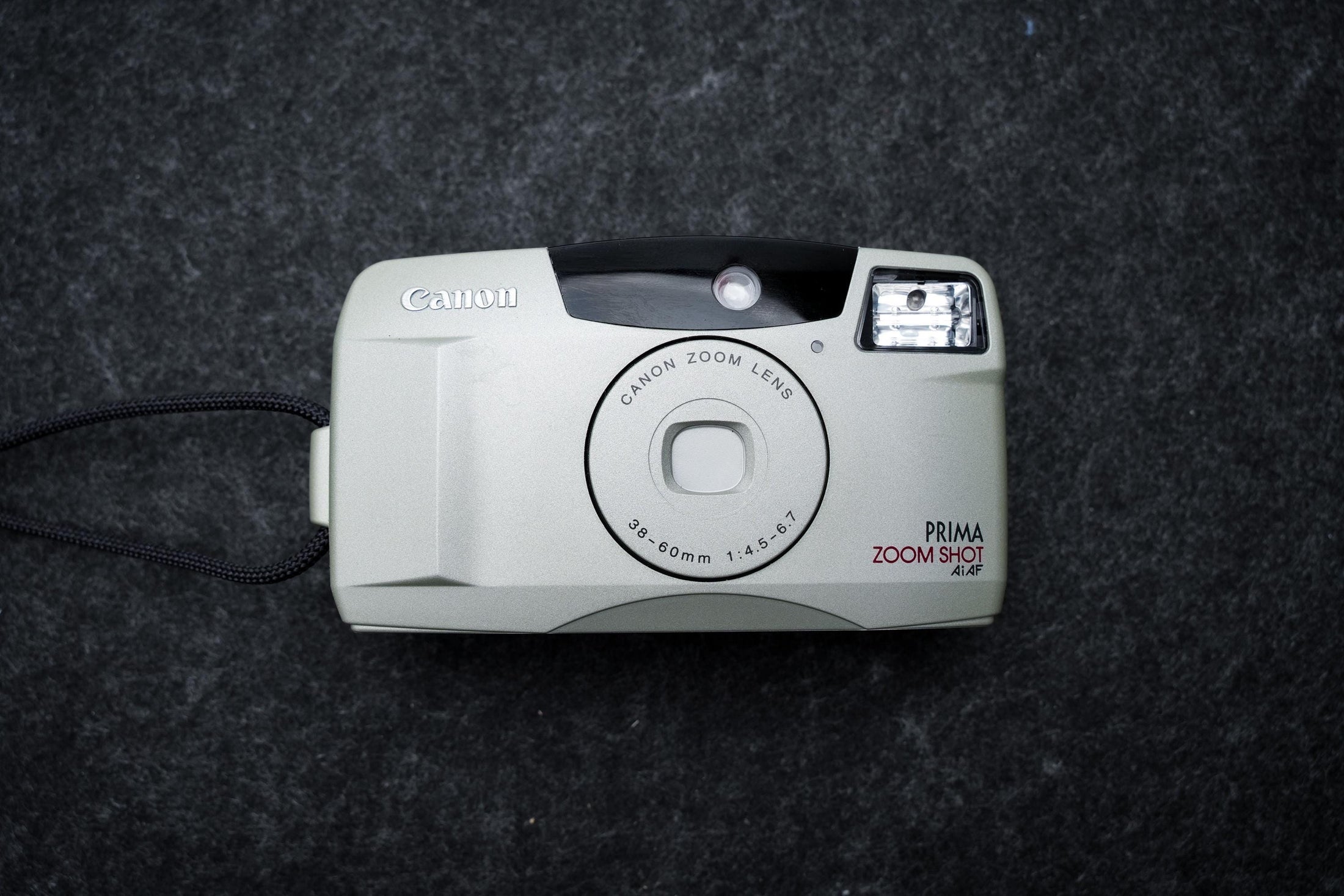 Canon Prima Zoom Shot + gratis 35mm film – 35mm point-and-shoot camera – 1995 – nieuw in doos, old stock