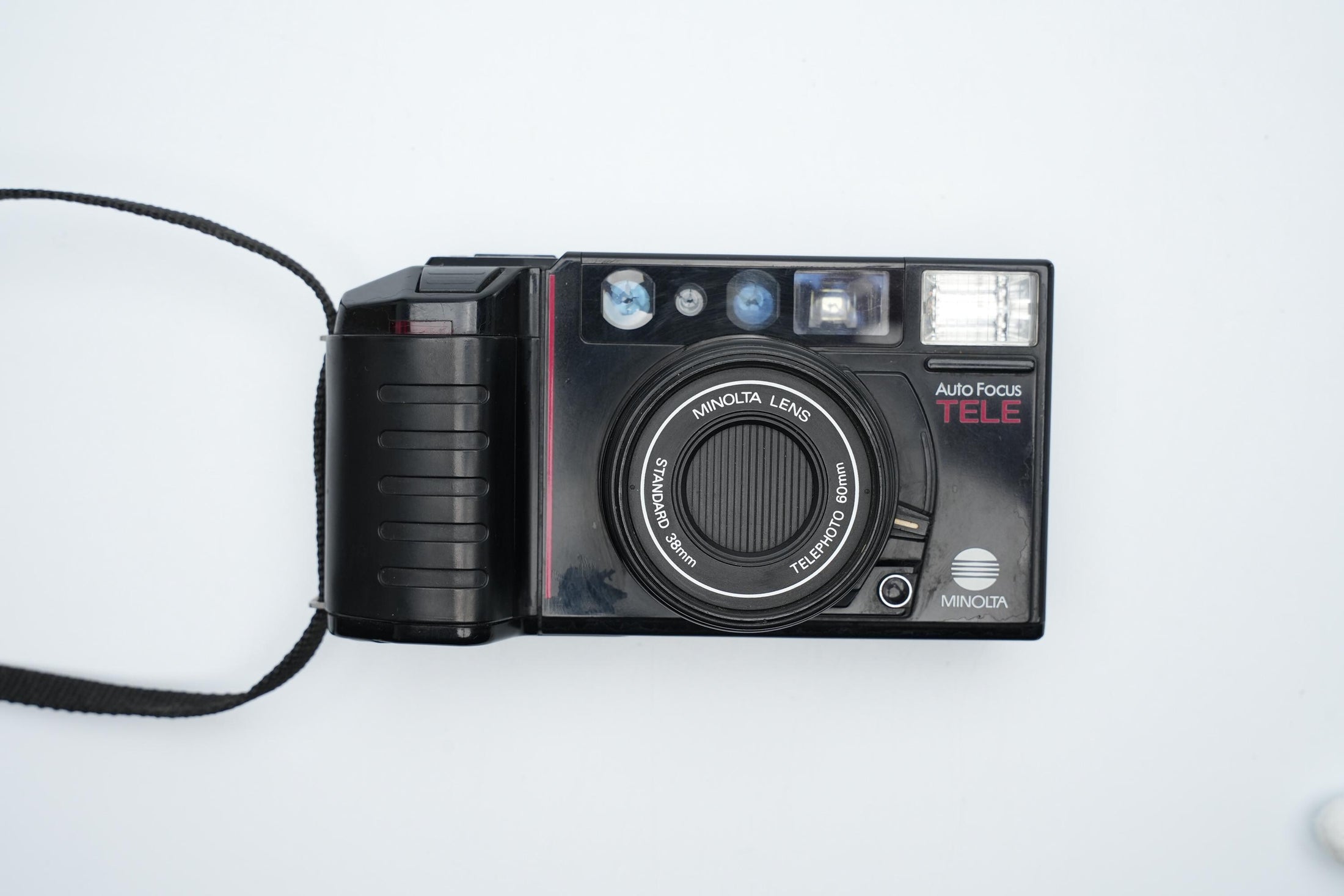 Minolta Auto Focus Tele - Classic Dual-Lens Point-and-Shoot Camera