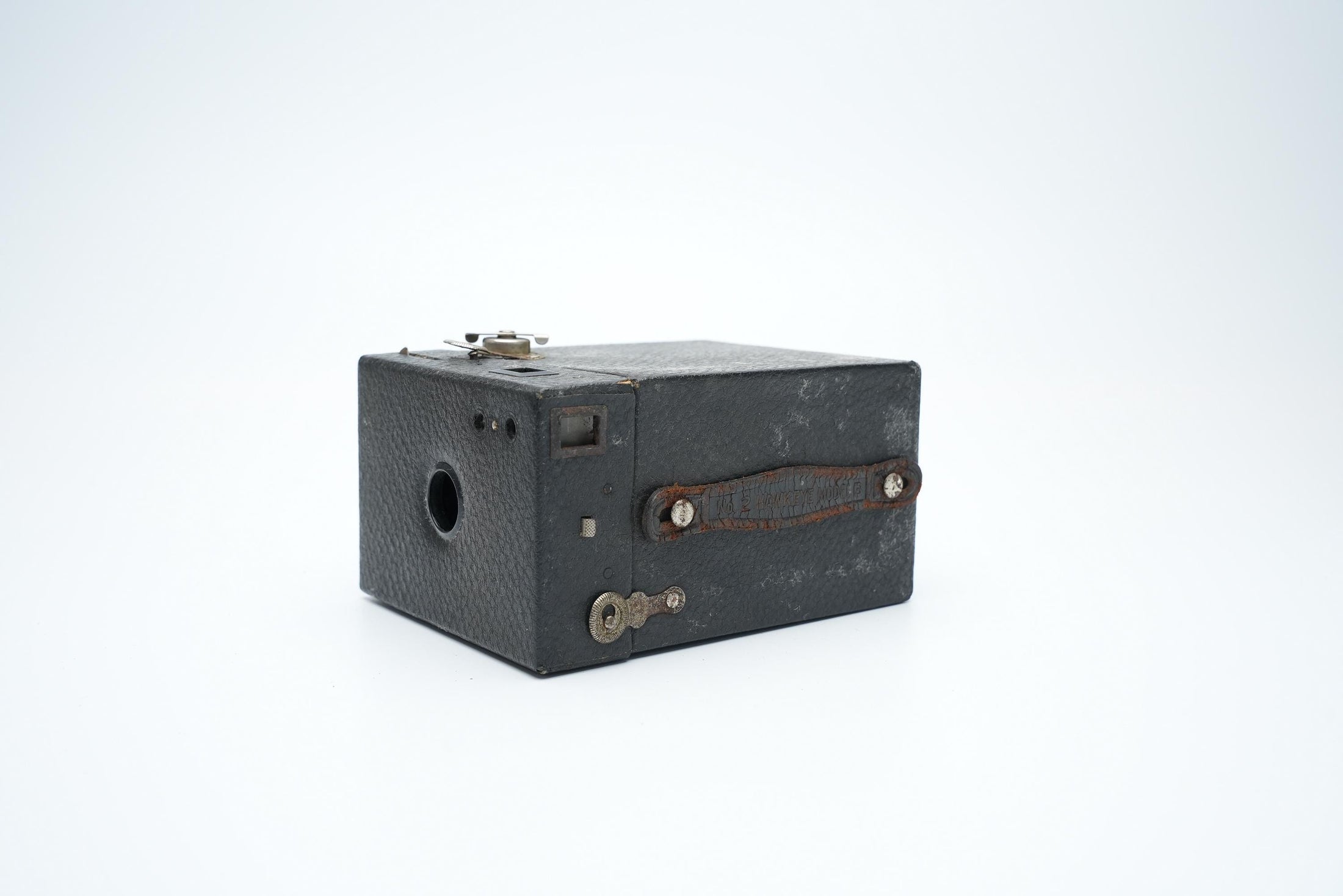 Kodak No. 2 Cartridge Hawk-Eye Model C Box Camera for 120 Film (circa 1920s)