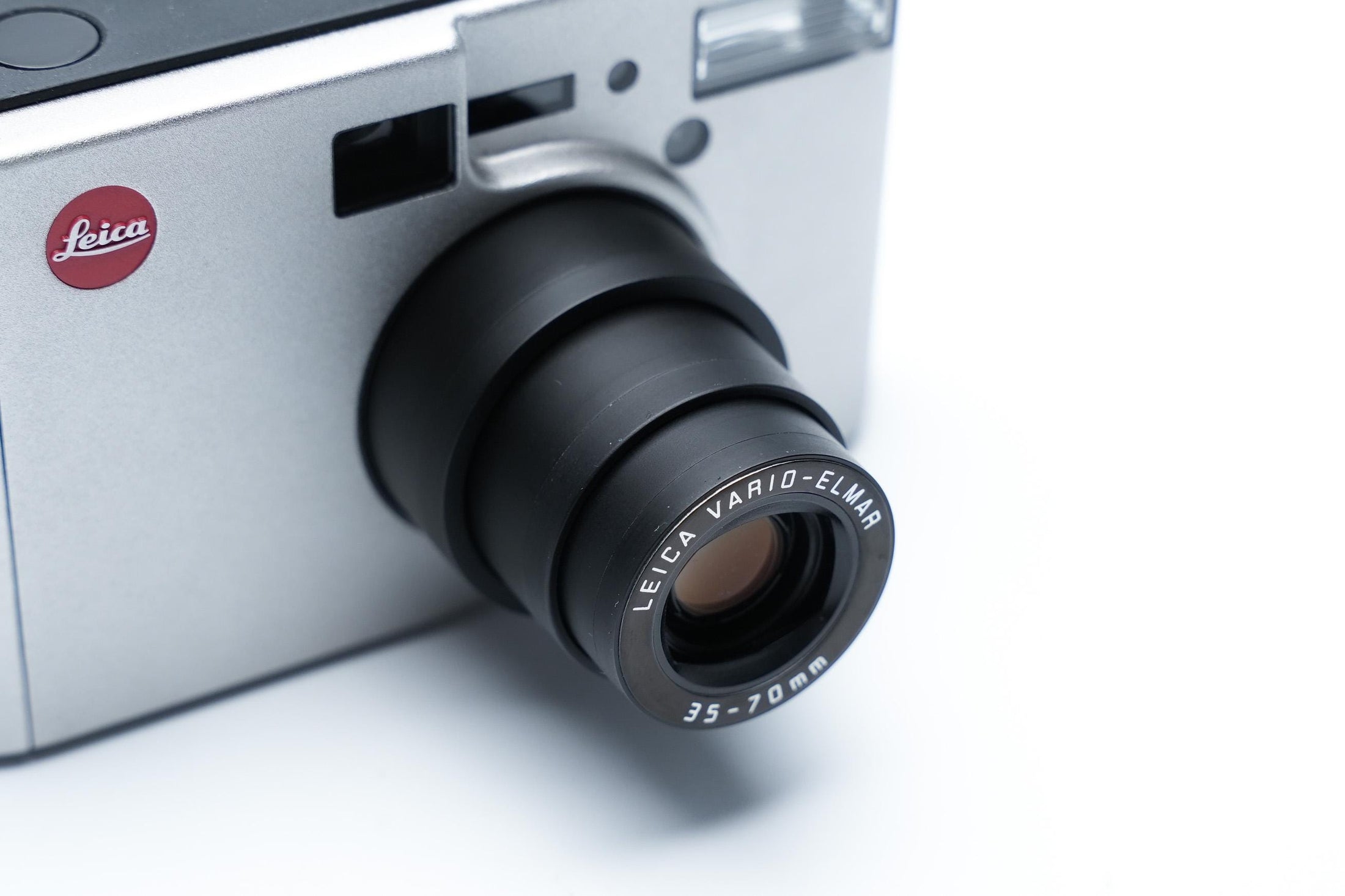 Leica C2 – compactcamera 35mm – Vario-Elmar 35–70mm – zilver – complete set