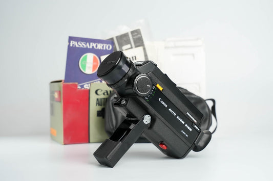 Canon Auto Zoom 318M – Iconic Super 8 camera with 10-30mm f/1.8 lens (Fully Functional)