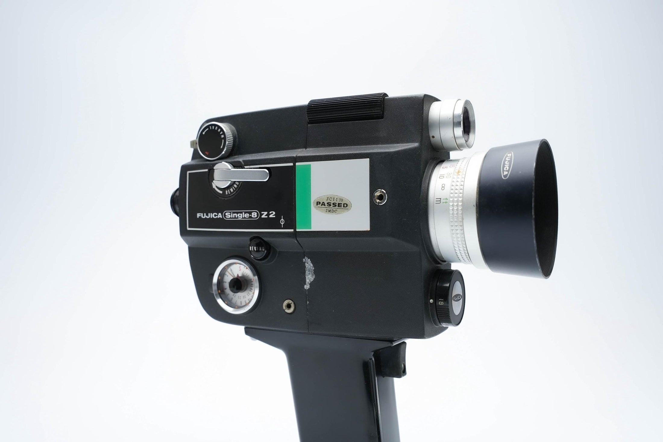 Fujica Single-8 Z2 with Motor Zoom Attachment – Vintage Super 8 Film Camera