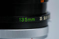 Load image into Gallery viewer, Canon FD 135mm f/3.5 S.C. Telelens – Classic Portrait Specialist with Stunning Bokeh
