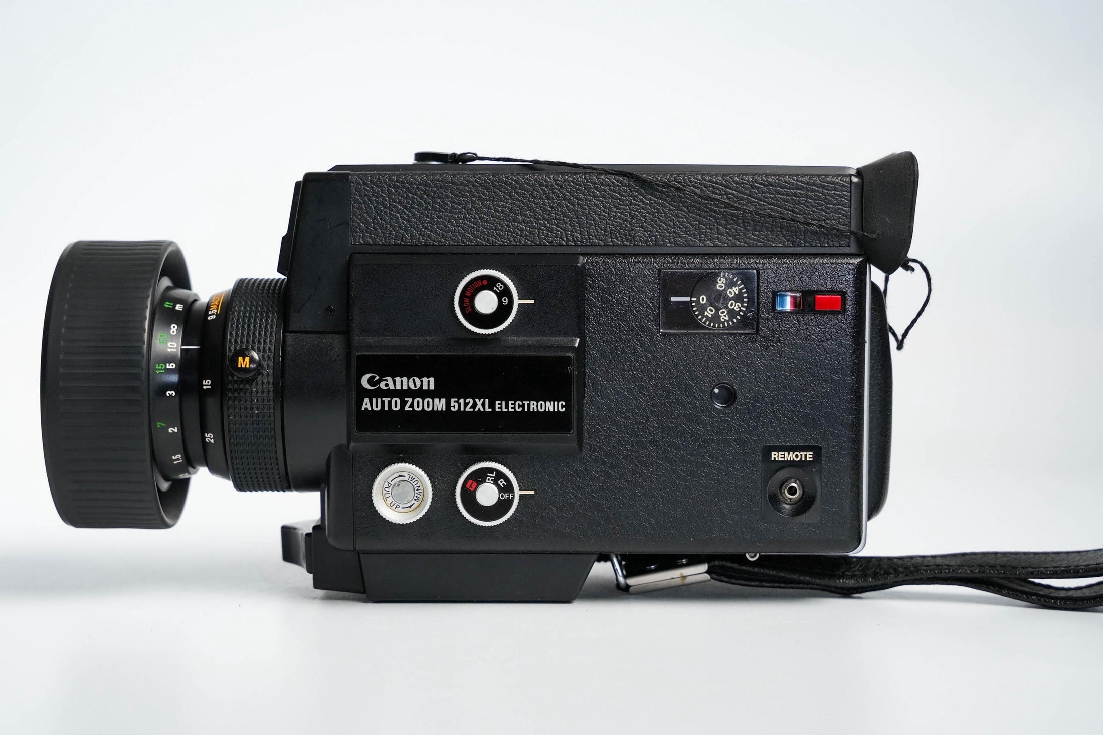 Canon Auto Zoom 512XL Electronic – Super 8 Camera with 9.5-47.5mm f/1.2 Lens