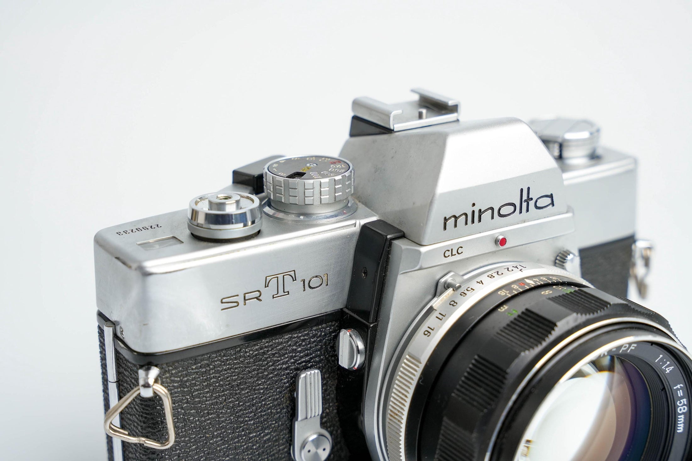 Minolta SRT-101 with Mc Rokkor-PF 58mm f/1.4 – Iconic 35mm SLR in Top Condition