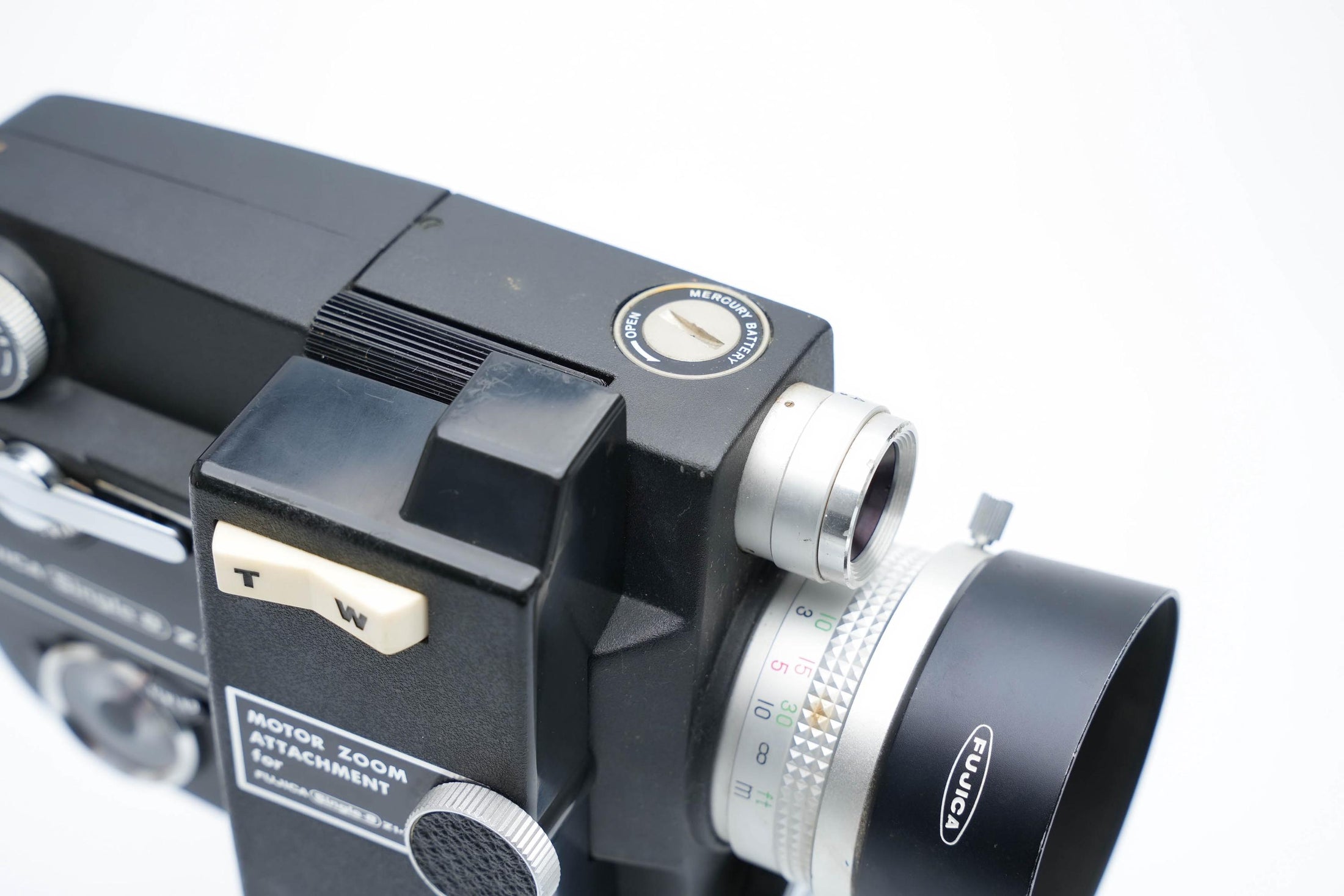 Fujica Single-8 Z2 with Motor Zoom Attachment – Vintage Super 8 Film Camera
