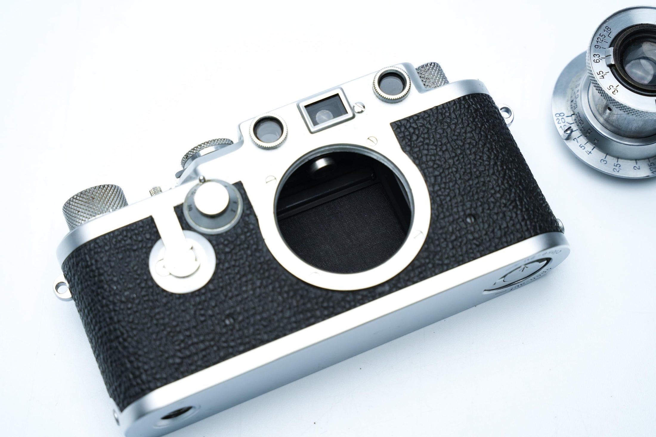 Leica IIIf RD ST – meetzoekercamera – jaren 1950 – Leitz Elmar 50mm f/3.5