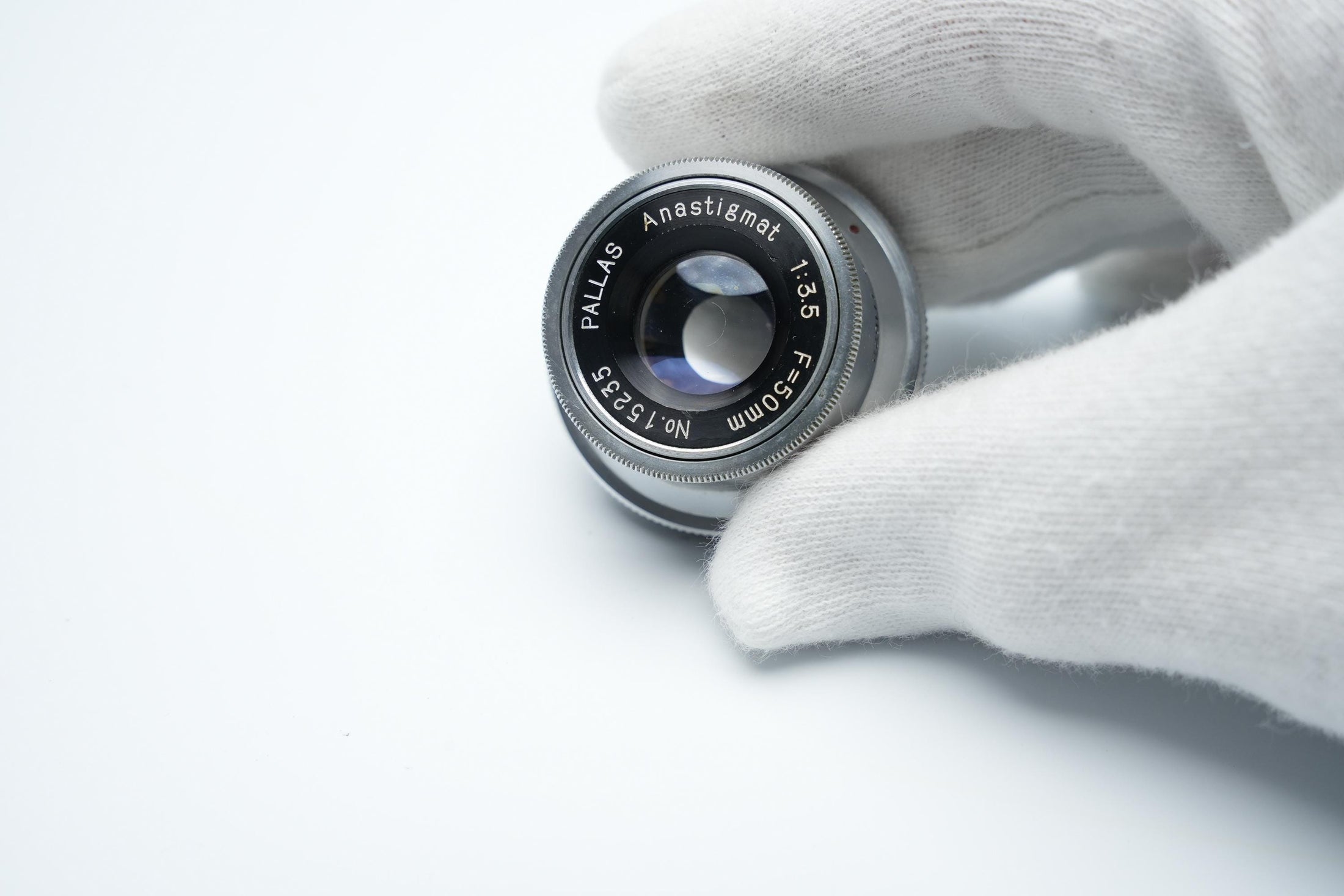 Vintage Pallas Anastigmat 50mm F3.5 Lens - Rare and Elegant Design