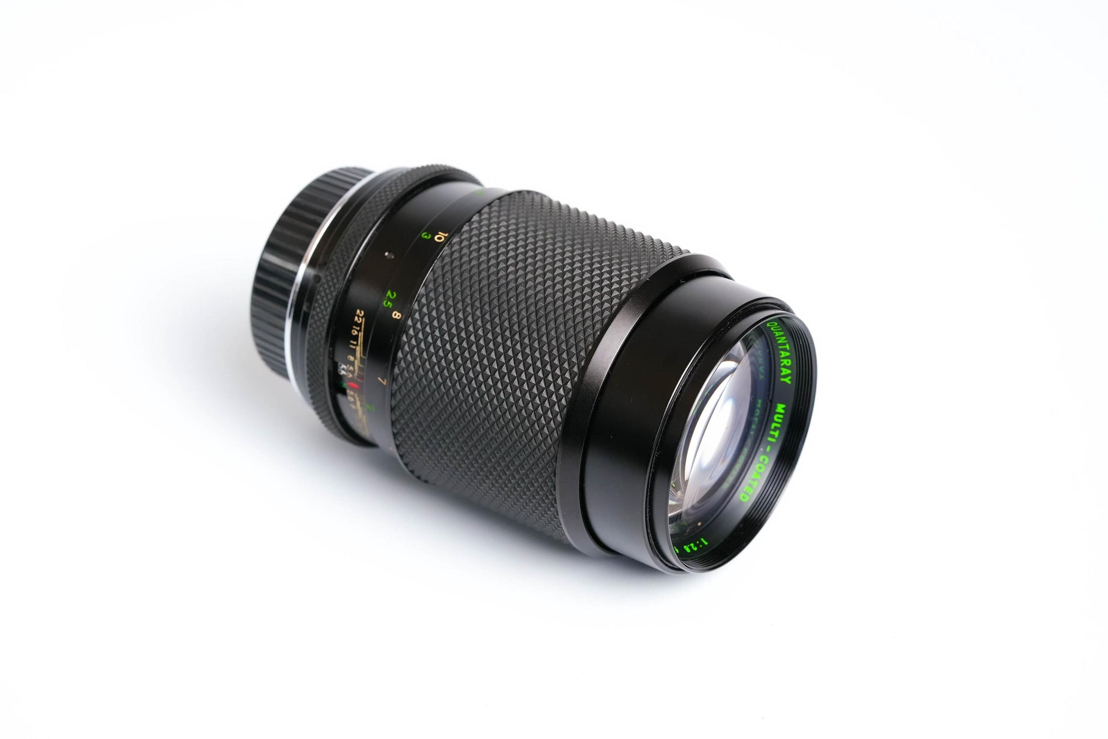 Quantaray 135mm f/2.8 Telephoto Lens – Minolta MD-mount – Vintage Portrait Lens