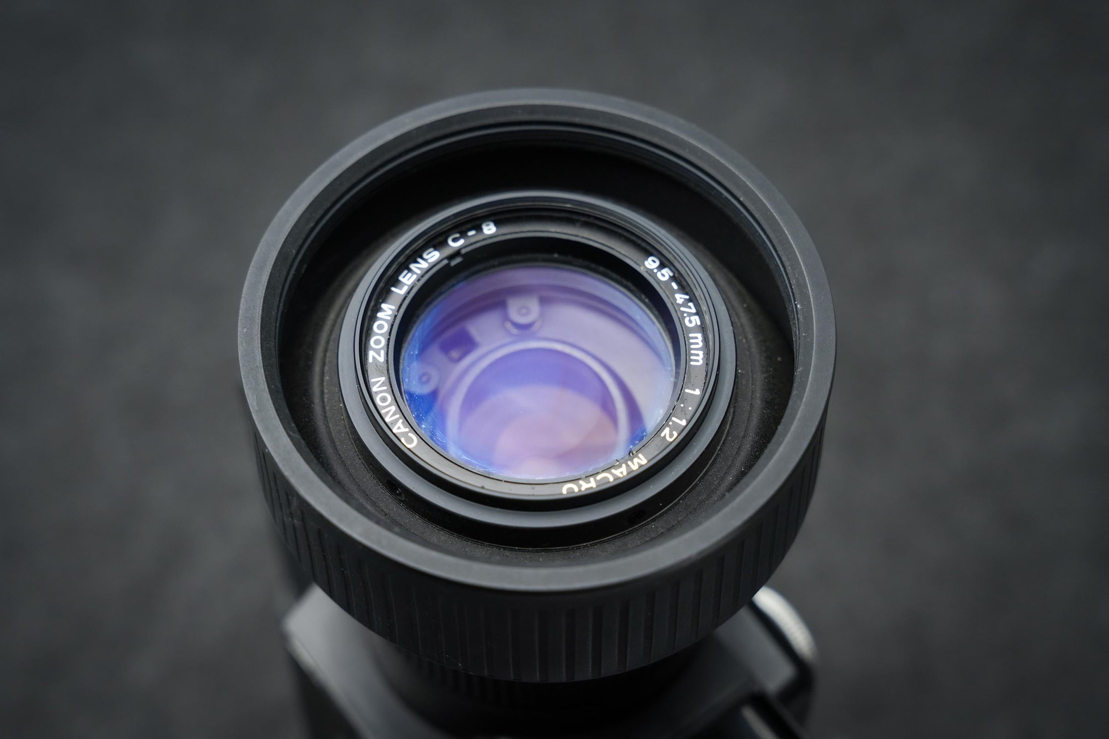 Canon Auto Zoom 512XL Electronic – Super 8 Filmcamera – 1975 – Zwart – XL Systeem – Macro Lens – Voor Filmmakers & Verzamelaars