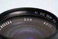 Load image into Gallery viewer, Sun 28mm f/2.8 – Contax/Yashica (C/Y) Mount – Vintage Wide Angle Lens
