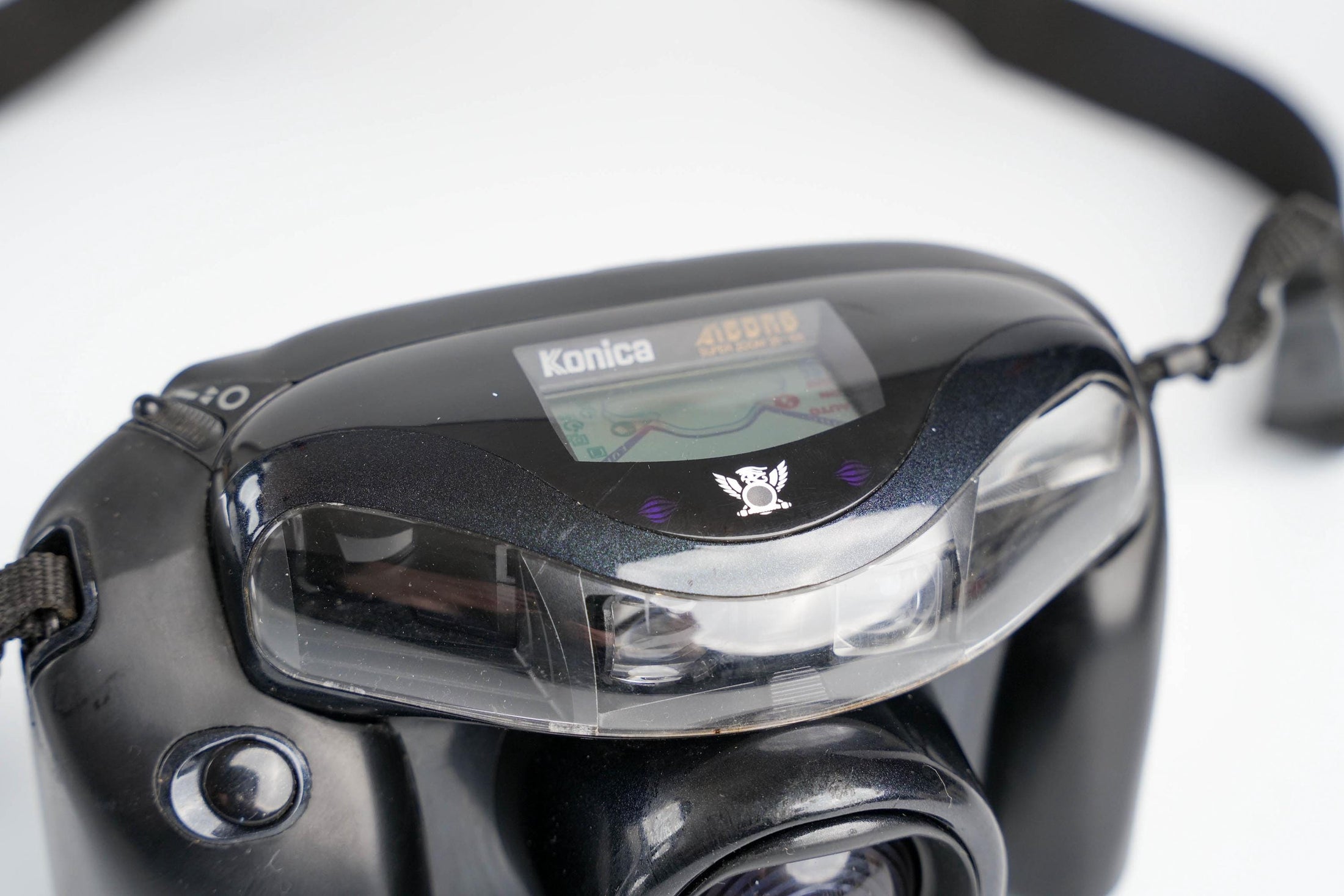 Konica Airborg 35mm Point-and-Shoot Camera: Futuristic Design