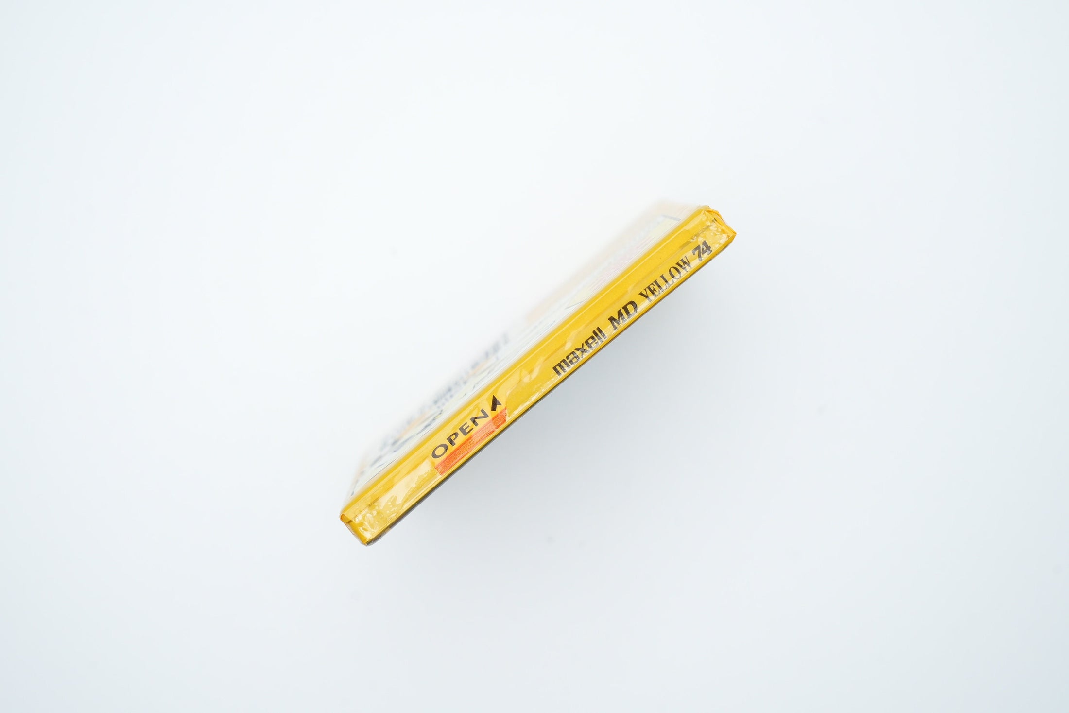 Maxell MiniDisc 74 minutes Yellow – Digital Recordable MD New in Packaging – Retro Audio Collector's Item