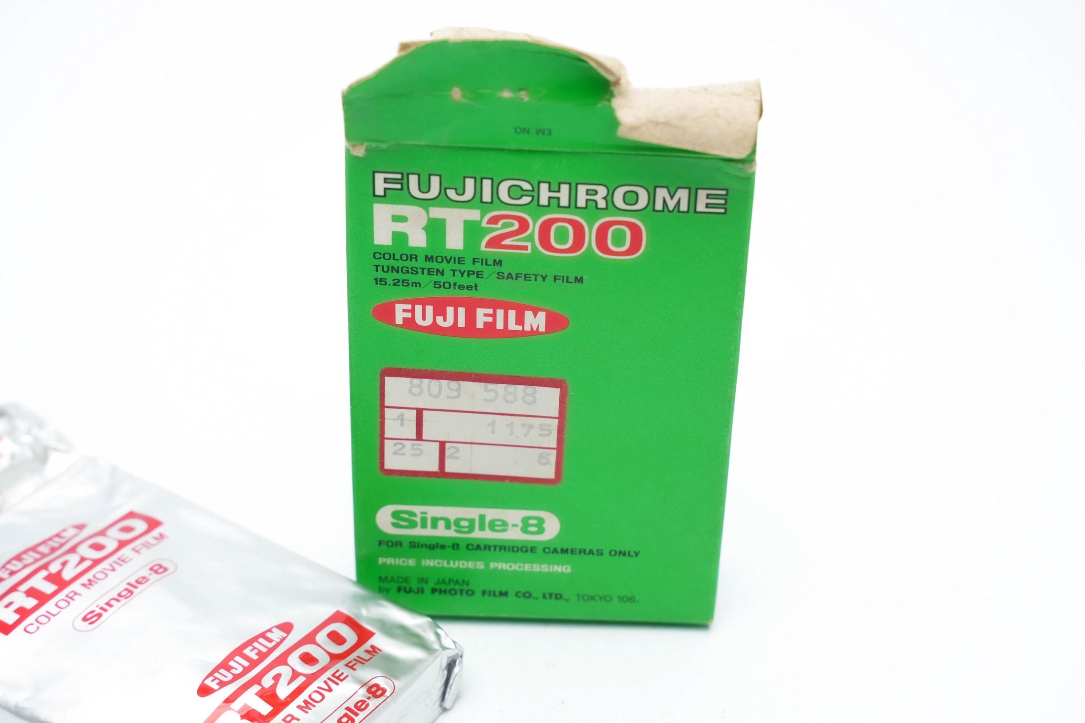Fujifilm Fujichrome RT200 Single-8 Color Film – Rare Tungsten Film