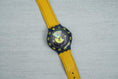 Load image into Gallery viewer, Swatch Scuba 200 "Divine" SDN102 – Vintage Dive Watch 1990 with Yellow Leather Strap
