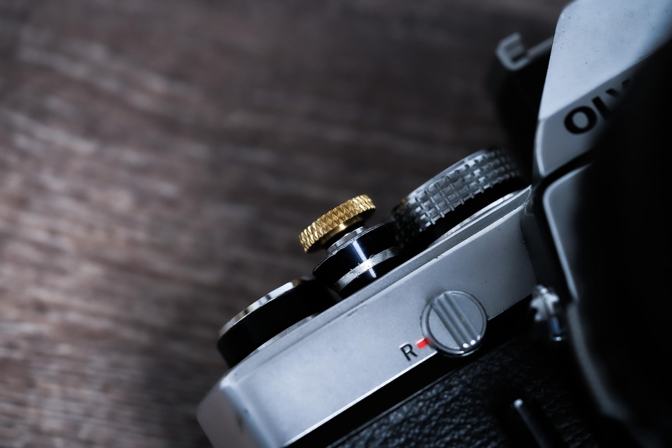 Ontspanknop messing boogpatroon – licht messing – handgemaakt & gelaserd ontwerp