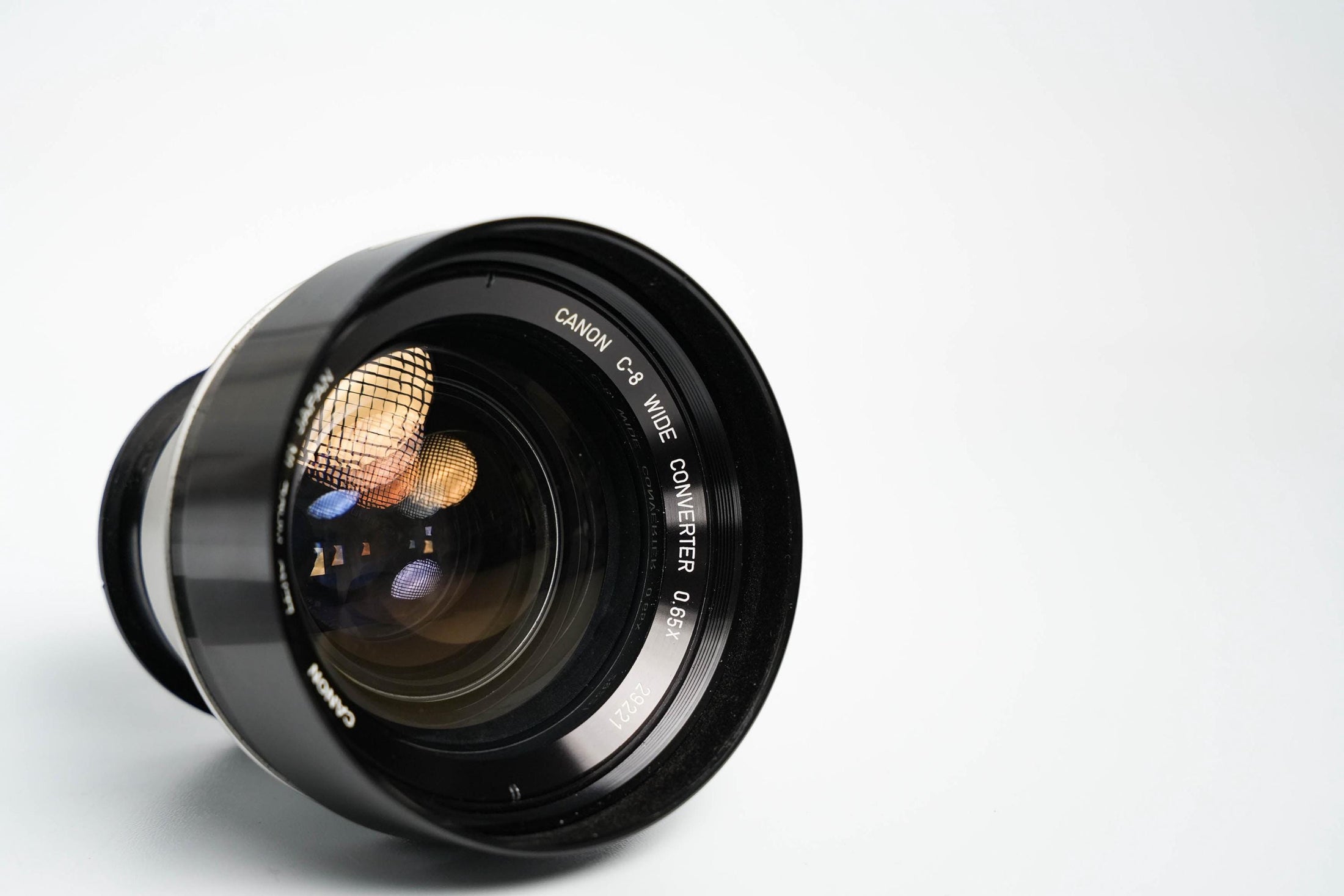 Canon C-8 Wide Converter 0.65x – Wide Angle Conversion Lens for Super 8