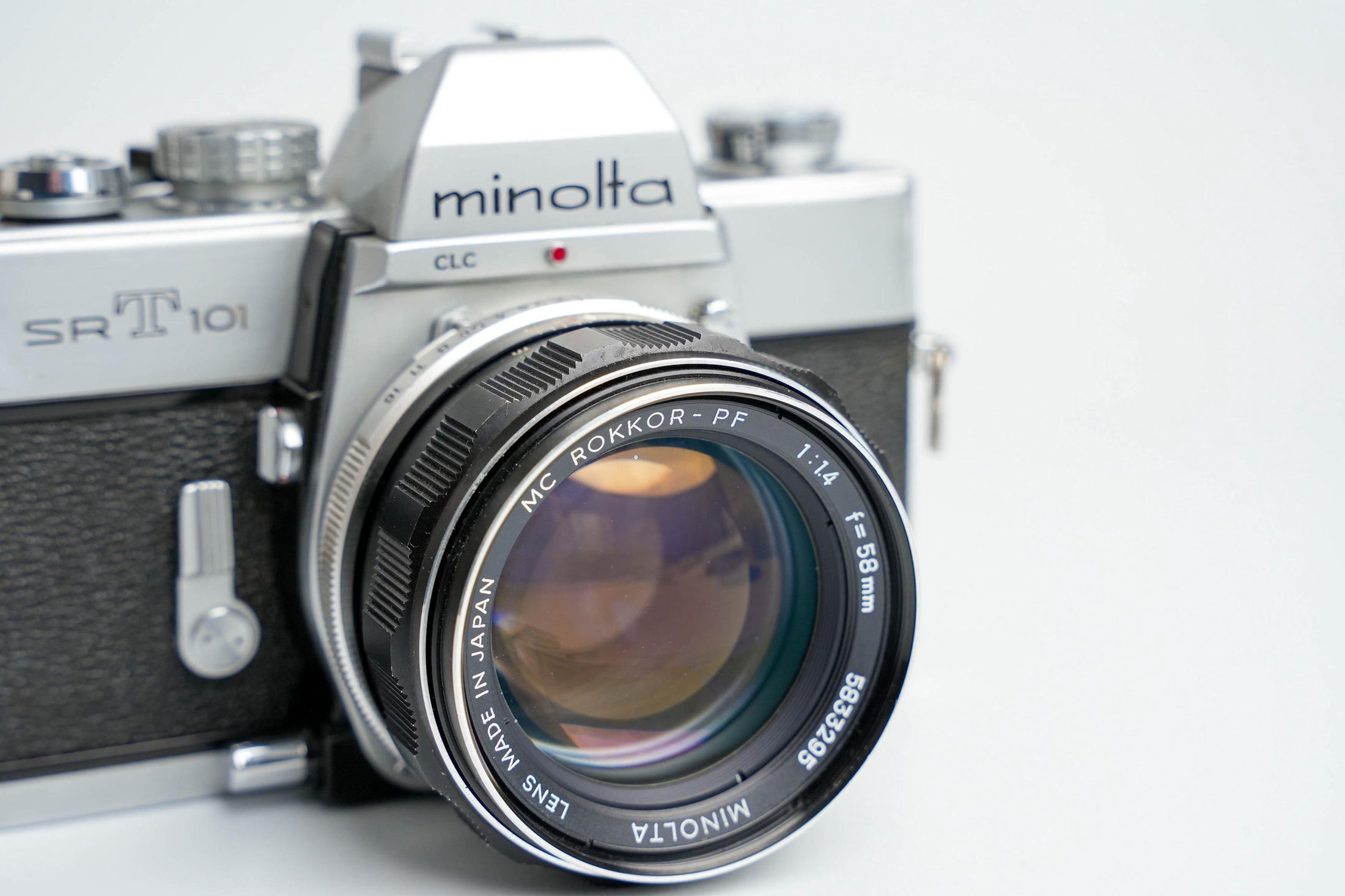 Minolta SRT-101 with Mc Rokkor-PF 58mm f/1.4 – Iconic 35mm SLR in Top Condition