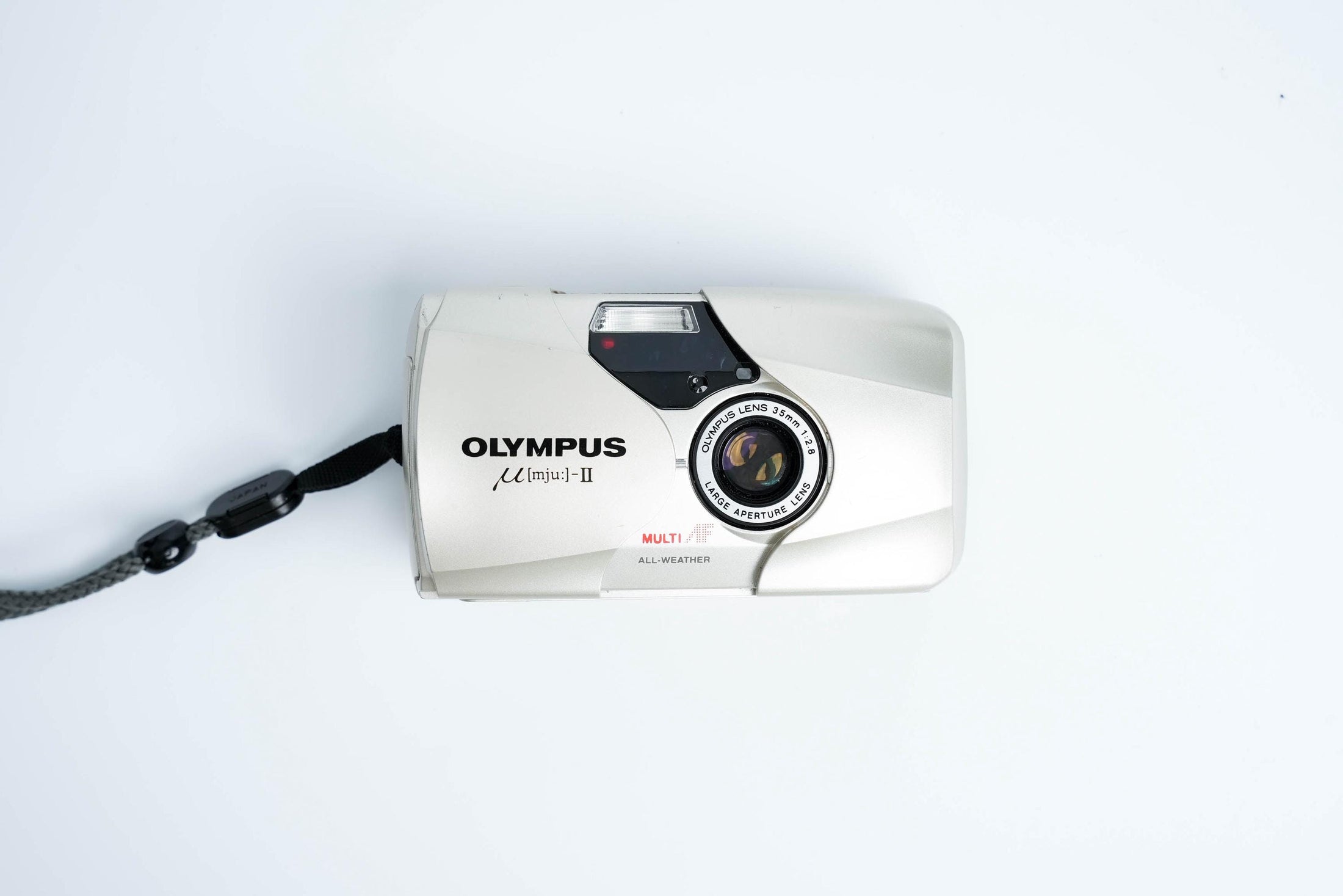 Olympus Mju-II (µ[mju:]-II) + free Kodak Gold Film (fully functioning camera)