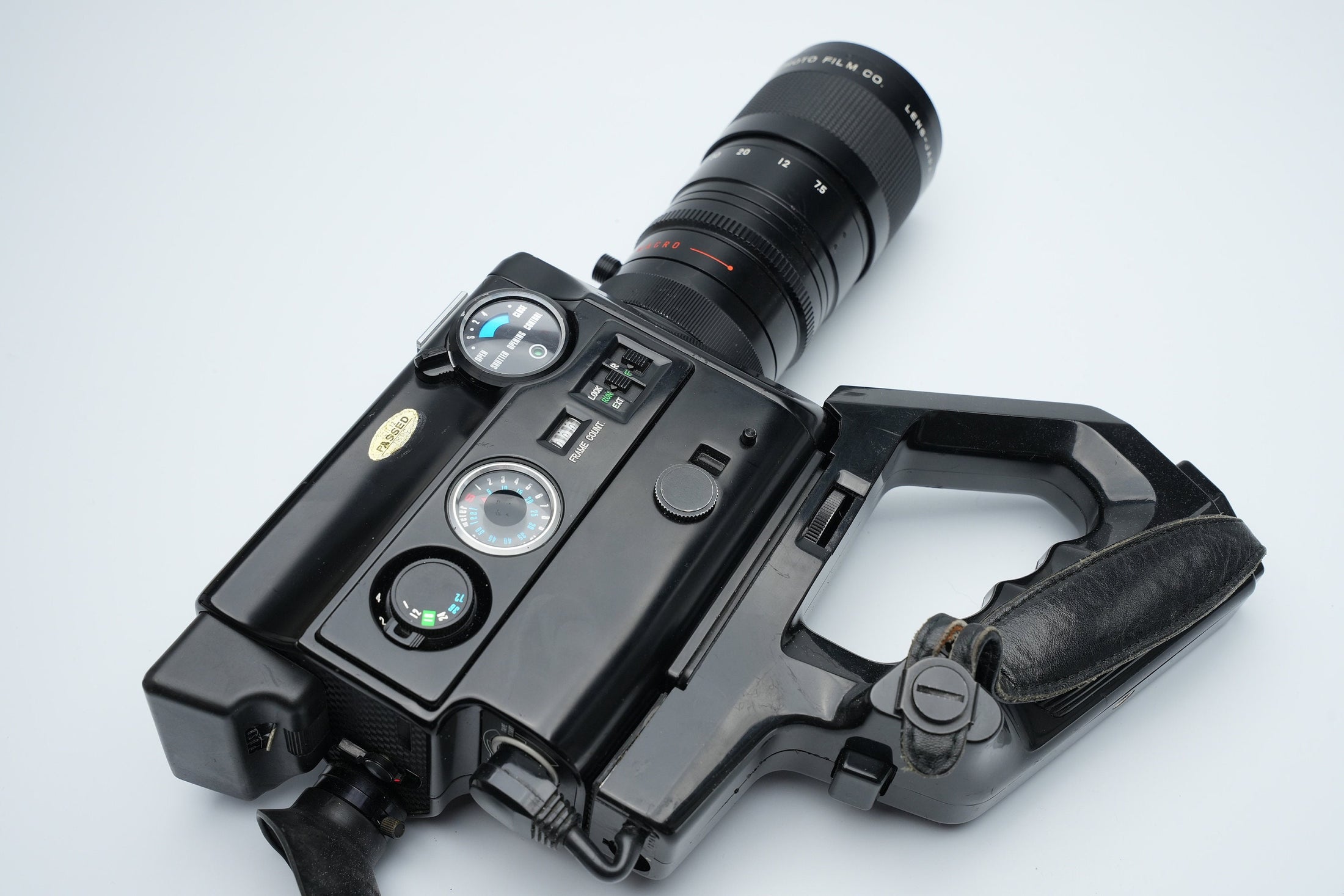 Fujica New ZC1000 Single-8 Film Camera with EBC Fujinon MA-Z Macro Zoom Lens – Full Functionality (Dutch manual)
