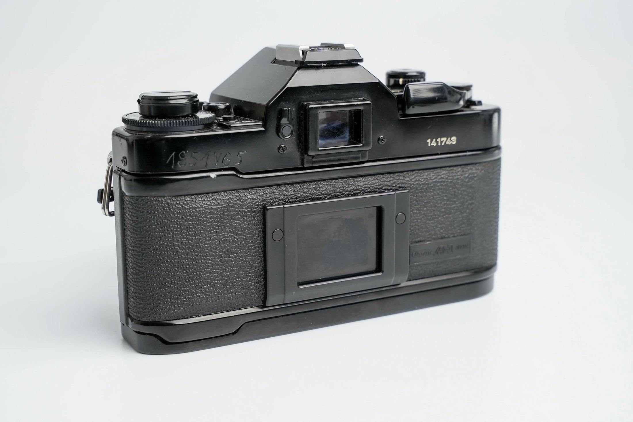 Canon A-1 Black – Vintage 35mm SLR with Canon FD 50mm f/1.8 Lens – Tested and Working