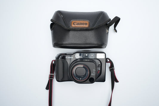 Canon Top Twin - 35mm Film Camera | Retro Compact with Zoom and Soft Focus Filter