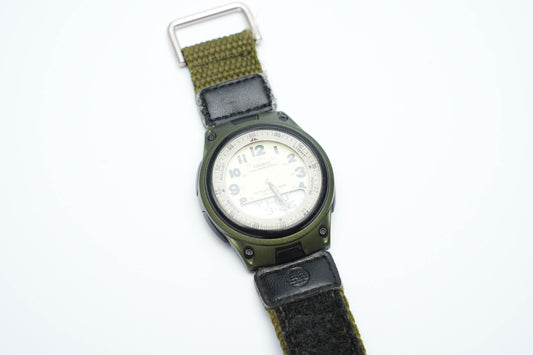 Casio Illuminator AW-80 Unisex Horloge met Groen Nylon Band