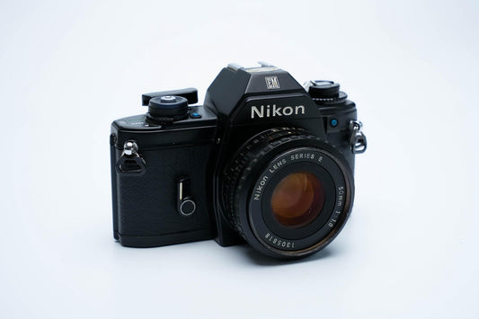 Nikon EM – Nikon Series E 50mm f/1.8 + Free Kodak Gold 35mm Film