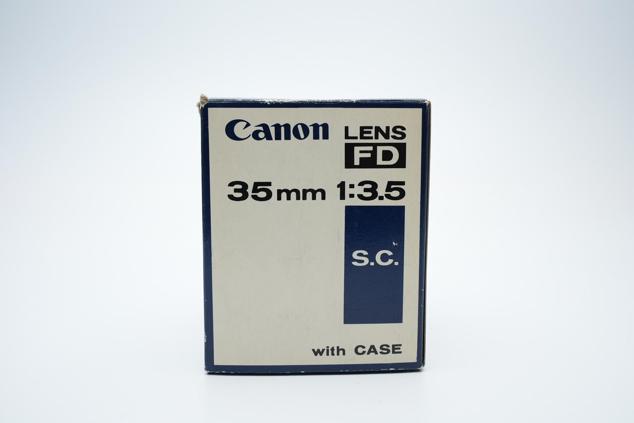 Canon FD 35mm F3.5 S.C. Lens - Vintage Wide-Angle Lens | With Original Box