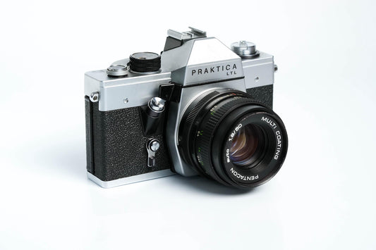 Praktica LTL + Pentacon 50mm f/1.8 + free 35mm film – Mechanical vintage SLR