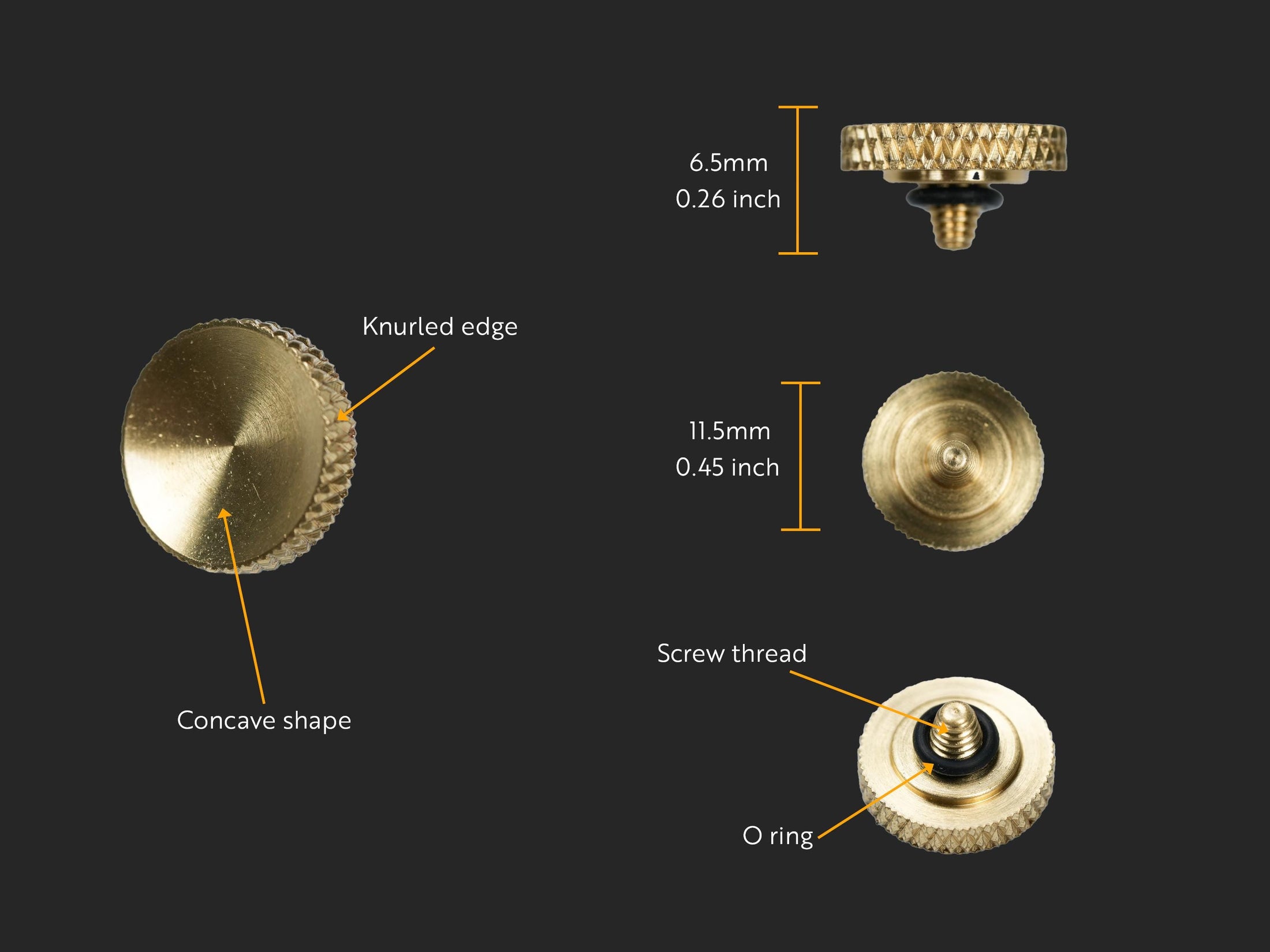 Ontspanknop sterrenbeeld Schorpioen – Scorpio symbool – licht messing – gelaserd & met de hand afgewerkt