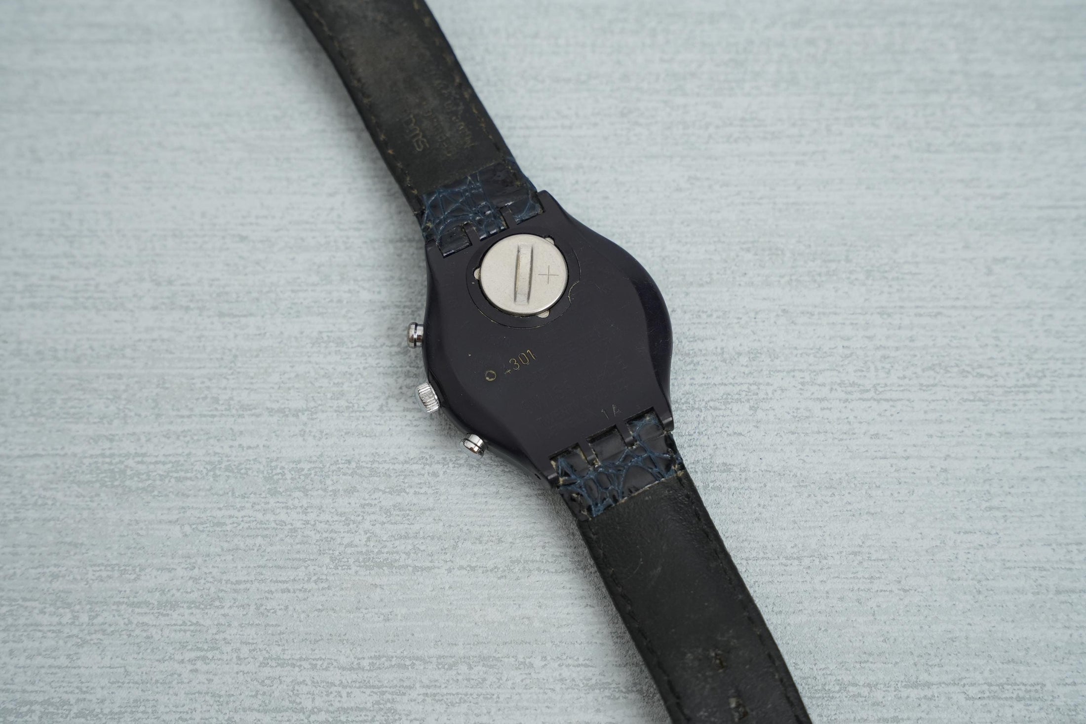 Swatch Chrono "Silver Star" SCN102 – Elegant Vintage Chronograph Watch, 1991