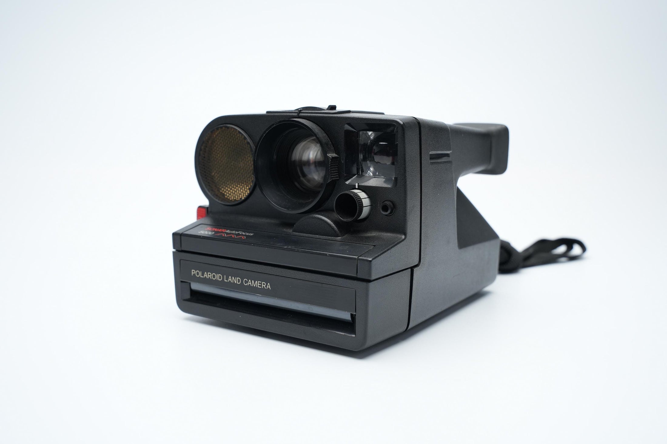 Polaroid Sonar AutoFocus 5000 Land Camera - Vintage Instant Camera with Automatic Focus from the 1980s