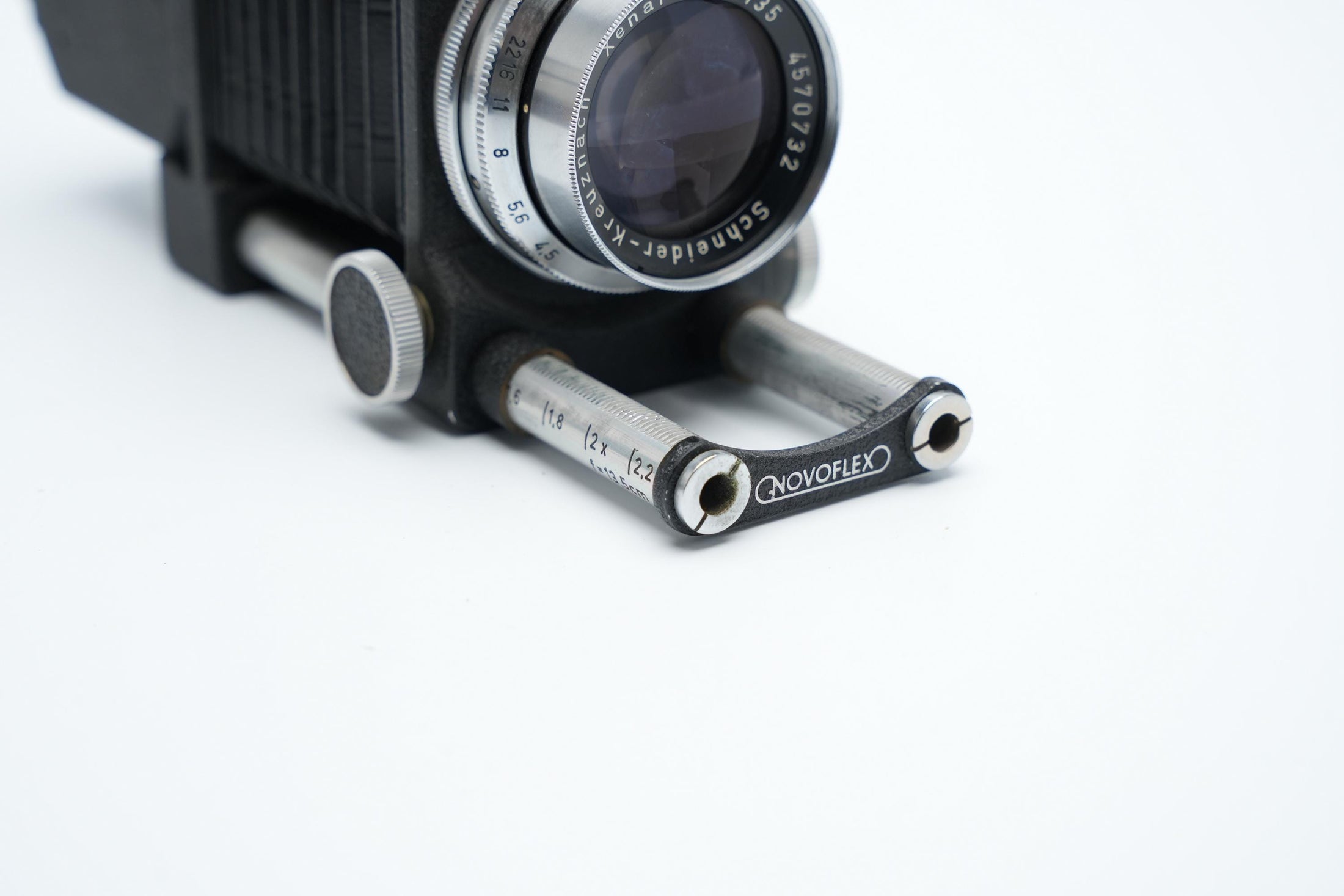 Novoflex Bellows with Schneider-Kreuznach Xenar 135mm f/4.5 Macro Lens – Vintage Macroset for Precision Photography