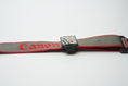 Load image into Gallery viewer, Vintage Canon camera strap gray with red | Vintage cameraband | Canon 80s
