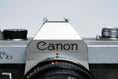 Load image into Gallery viewer, Canon FTb + 50mm f/1.8 SC + Free Kodak Gold – Vintage 35mm SLR | Fully working
