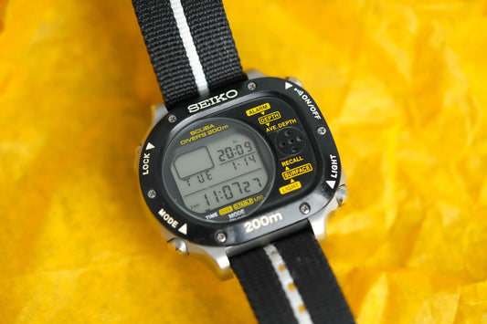 Seiko M726-5A00 Scuba Diver’s 200m – Vintage Duikershorloge, Volledig Functioneel