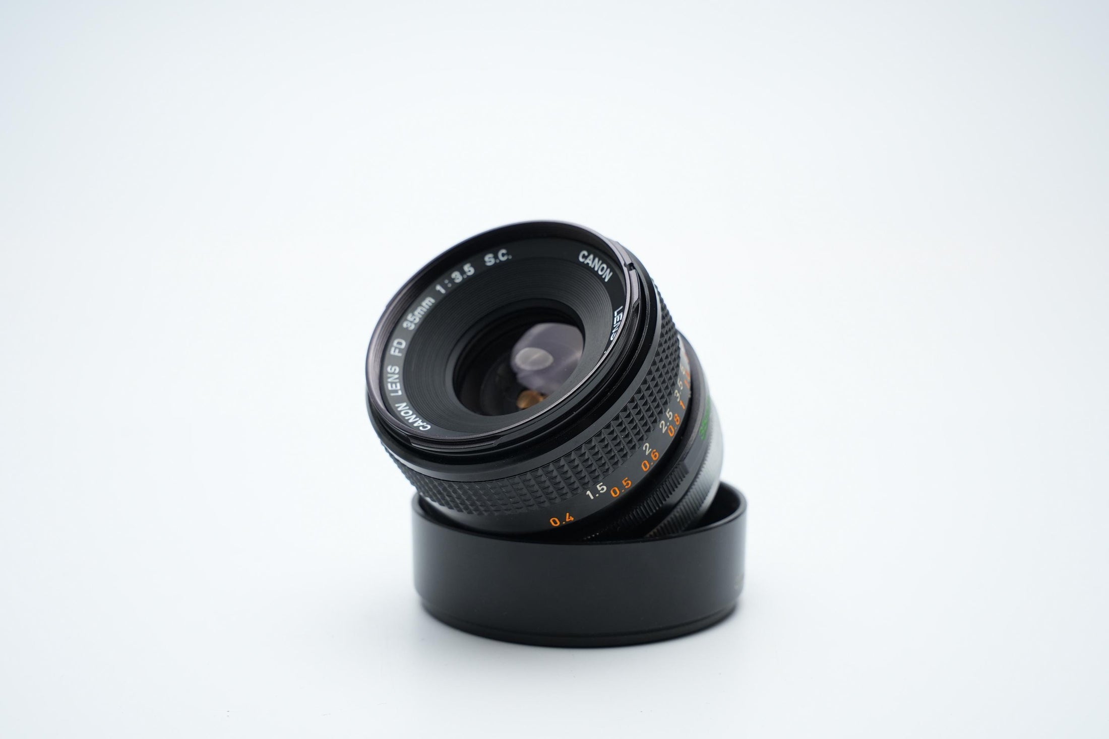 Canon FD 35mm F3.5 S.C. Lens - Vintage Wide-Angle Lens | With Original Box