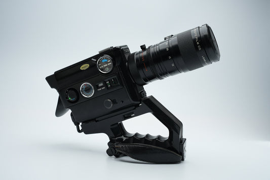 Fujica New ZC1000 Single-8 Film Camera with EBC Fujinon MA-Z Macro Zoom Lens – Full Functionality (Dutch manual)