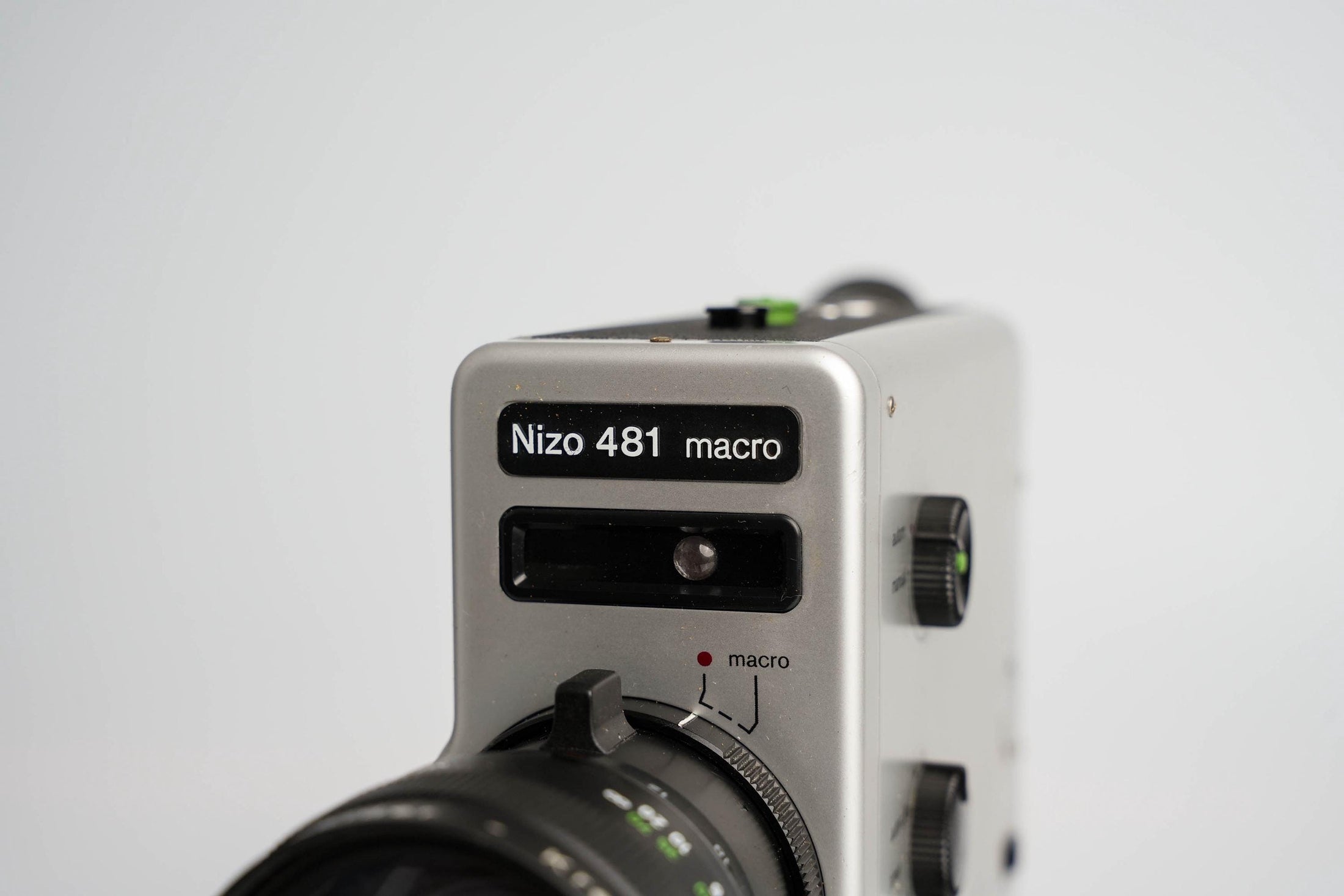 Braun Nizo 481 Macro Super 8 Camera – Fully Functional, f/1.8 Lens (8-48mm)