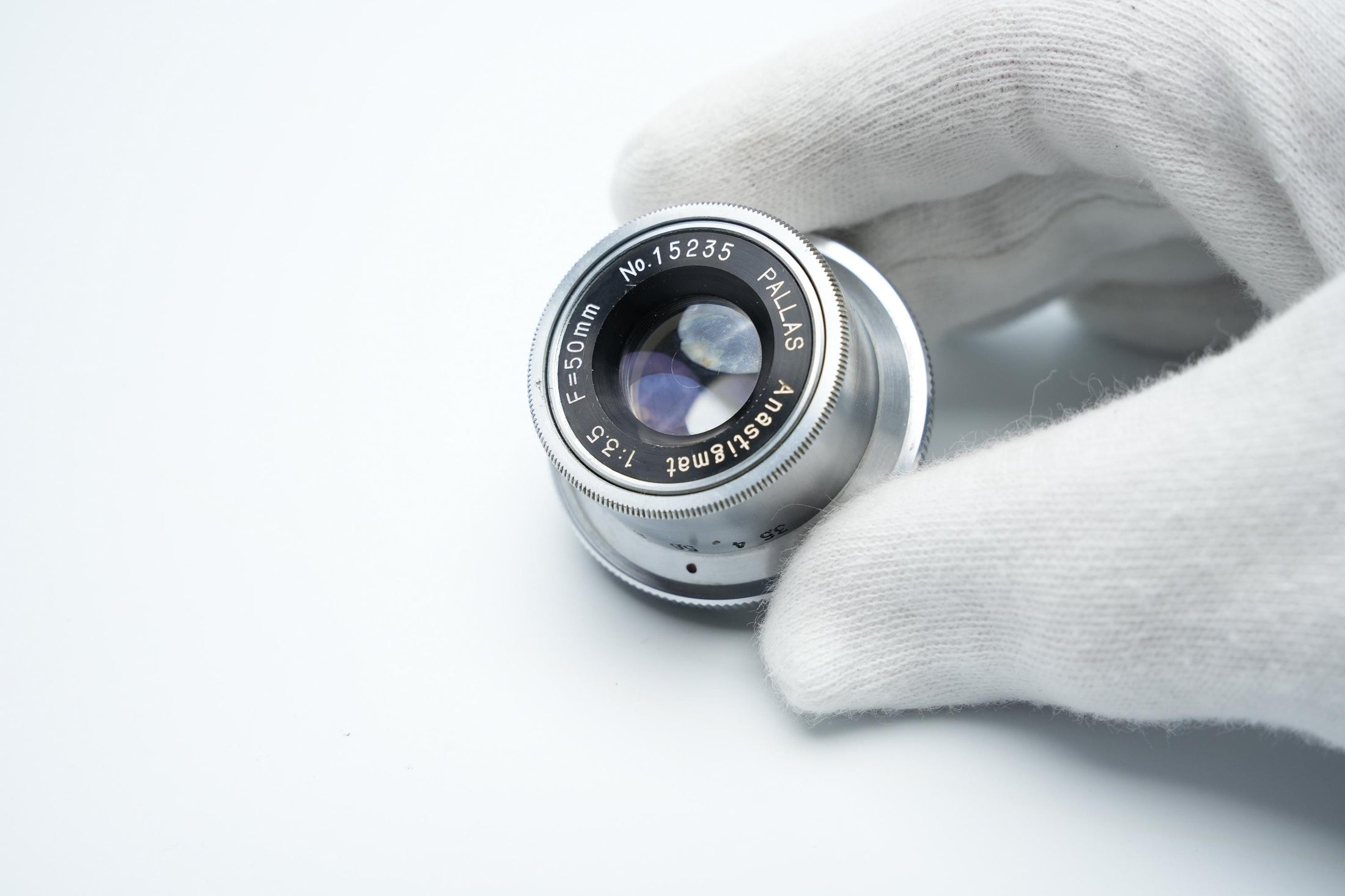 Vintage Pallas Anastigmat 50mm F3.5 Lens - Rare and Elegant Design