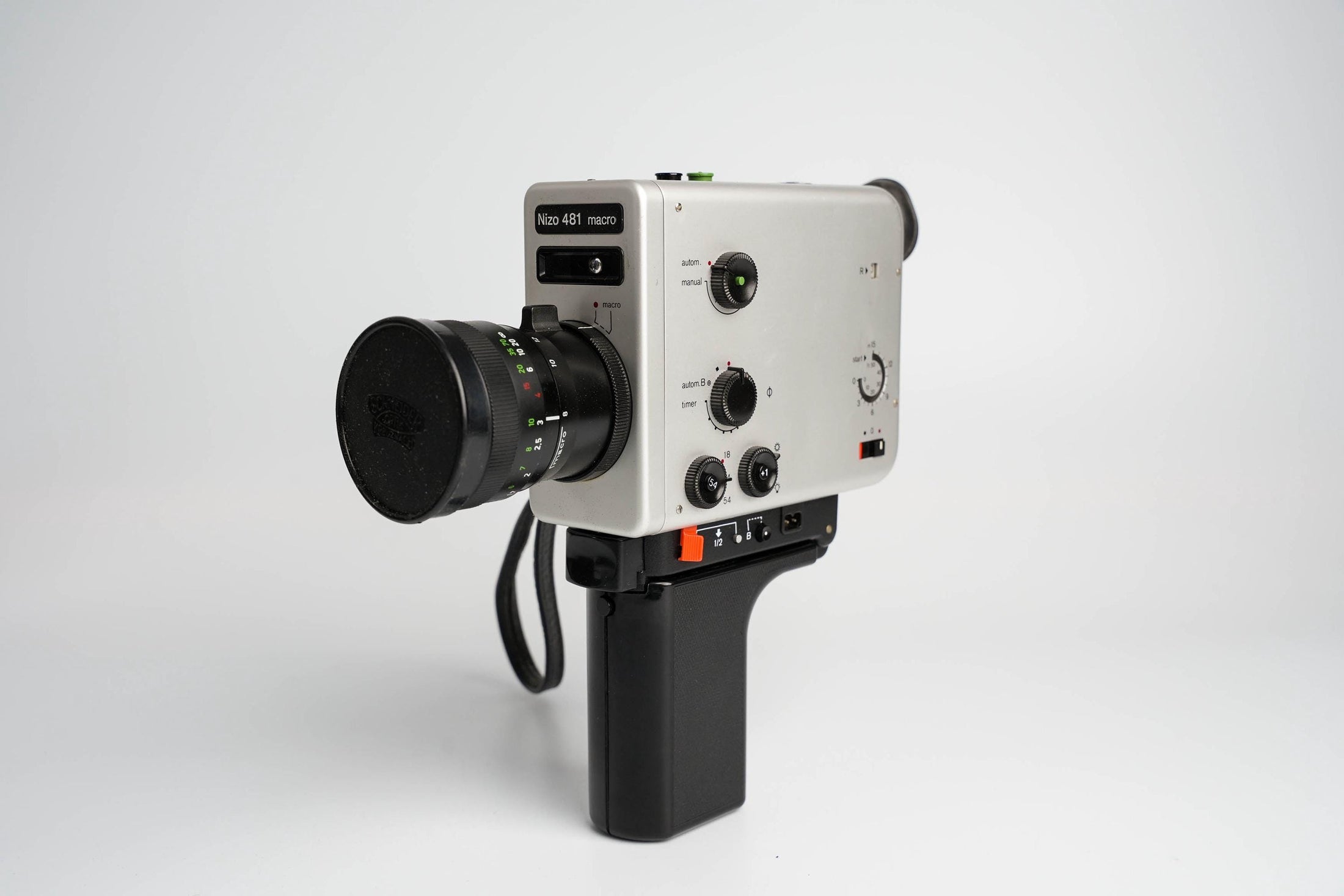 Braun Nizo 481 Macro Super 8 Camera – Fully Functional, f/1.8 Lens (8-48mm)