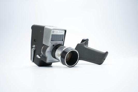 Holiday Reflex Zoom ZE-II – Stylish 1960s 8mm Film Camera, Fully Functional
